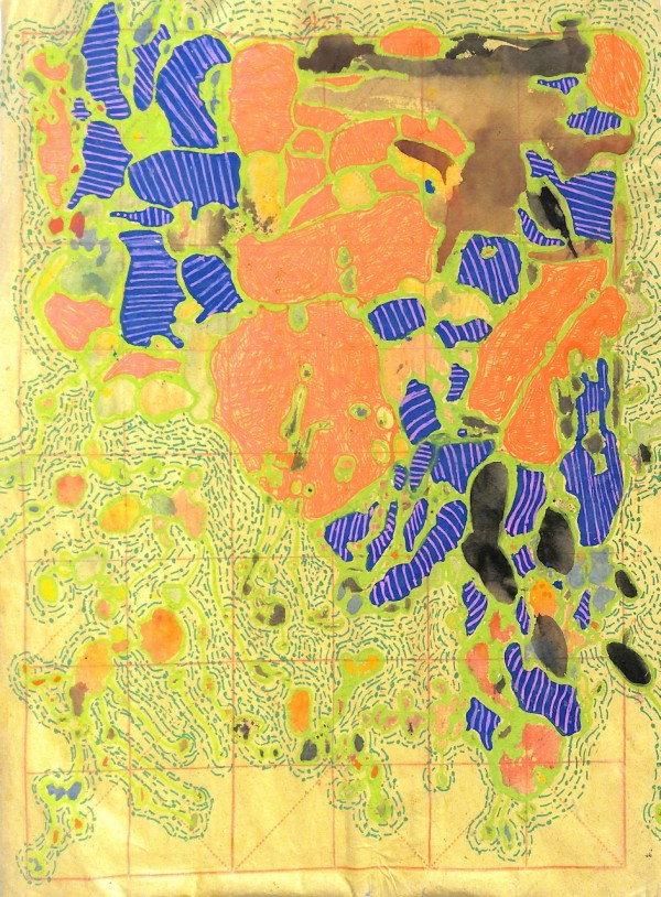 Chemo day drawing series 2, #017,  21 October  2020, Image 1.