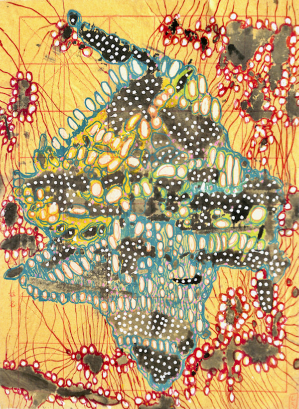 Chemo day drawing series 2, #018, 4 November 2020, Image 1.