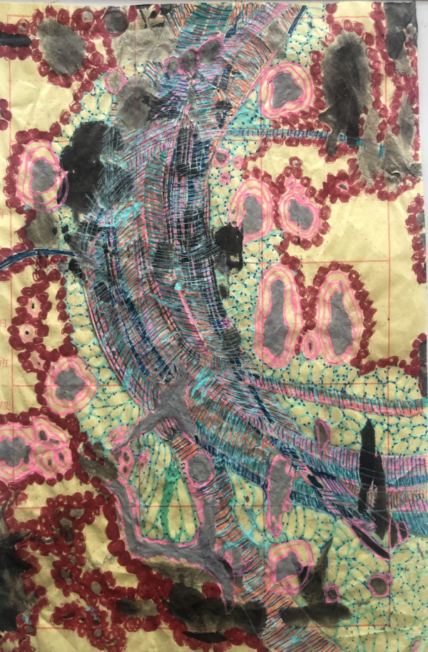 Chemo day drawing series 2, #019, 18 November 2020, Image 1.