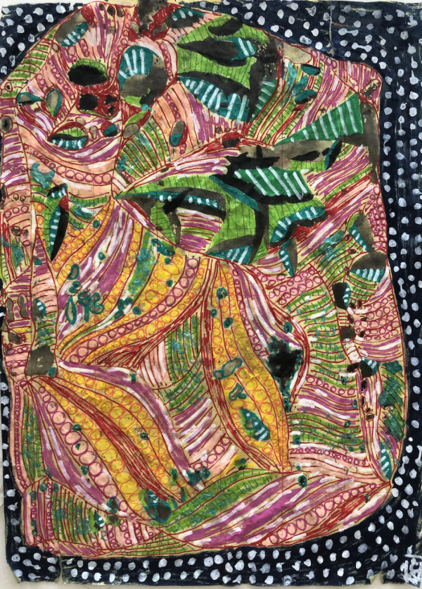 Chemo day drawing series 2, #021, 17 December 2020, Image 1.