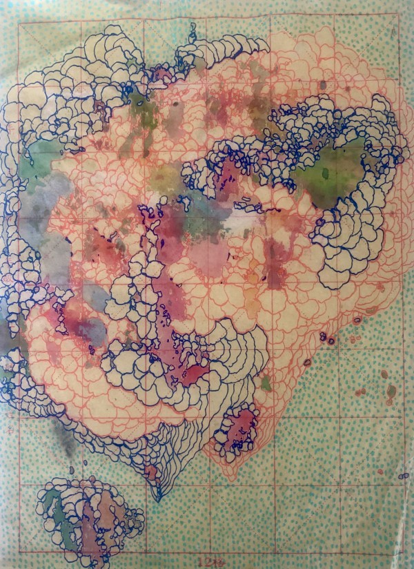 Chemo day drawing series 2, #003 10 June  2020, Image 1.