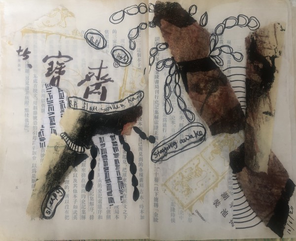 Chemo treatment diary, pages #3-4, 10 June 2020, Image 1.