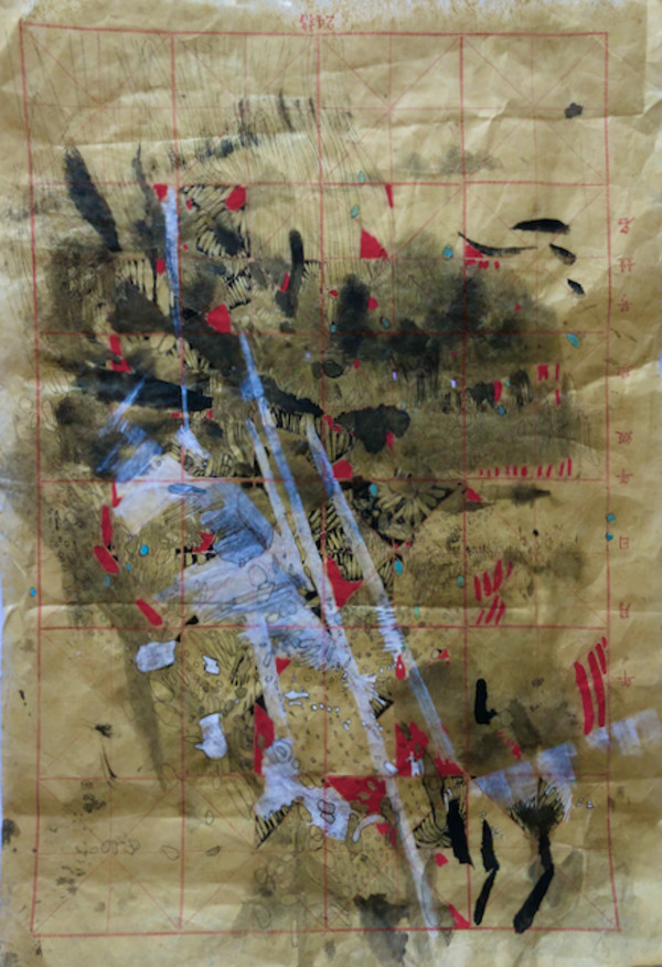 Chemo day drawing Series 1, #009 30 MAY 2019 by CLARE SMITH, Image 1.