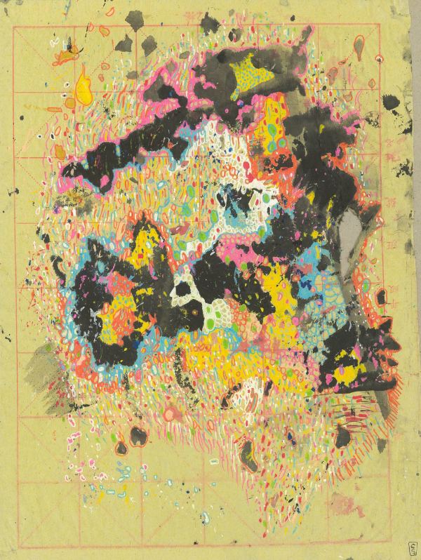 Chemo Day drawing  Series 1,  #022 30 September 2019 #2 by CLARE SMITH, Image 1.