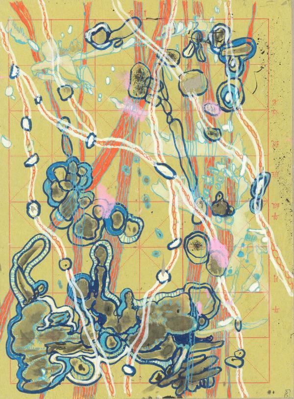 Chemo Day drawing Series 1, #027 11 Nov 2019 #1 by CLARE SMITH, Image 1.