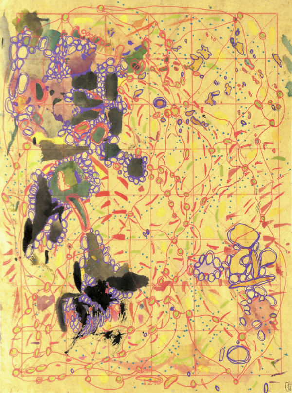 Chemo Day drawing Series 1,  #044 24 March 2020, Image 1.