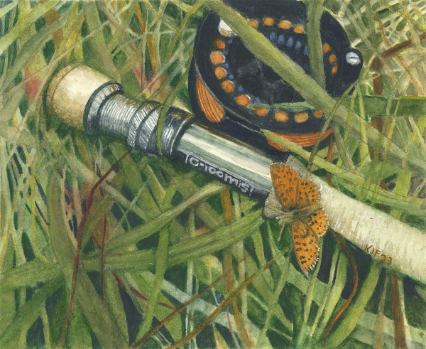 Butterfly Rod by Katherine J Ford