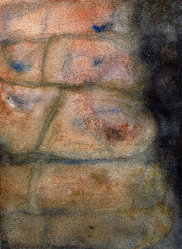 Stacked Tractor Hoods by Katherine J Ford