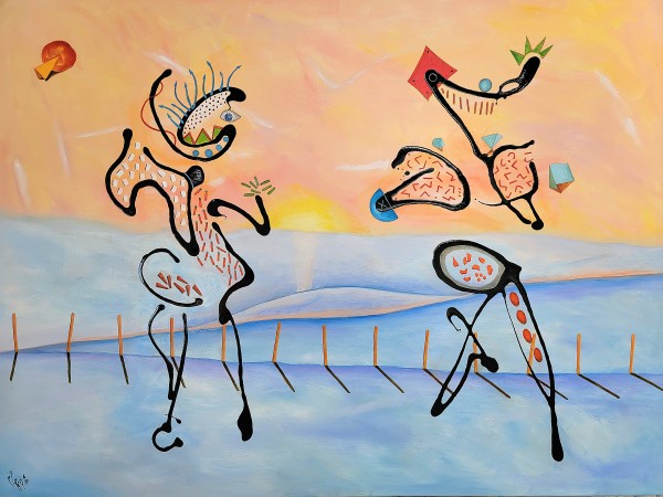 Dance Along the Horizon by Clemente Mimun