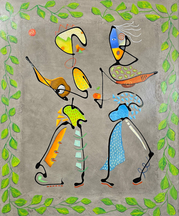 Serenade In The Garden of Eden by Clemente Mimun