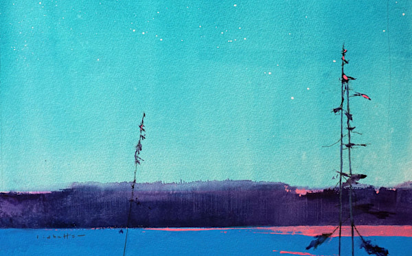 Almost Night by David Lidbetter Fine Art, Image 1.