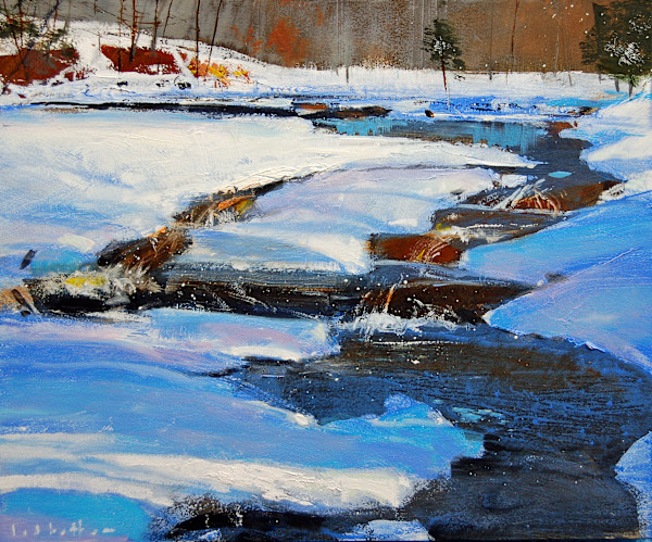 April - Oxtongue River, Image 1.