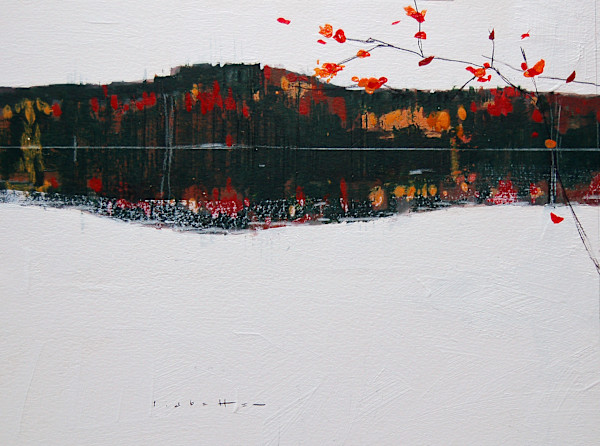 Autumn Lake by David Lidbetter Fine Art