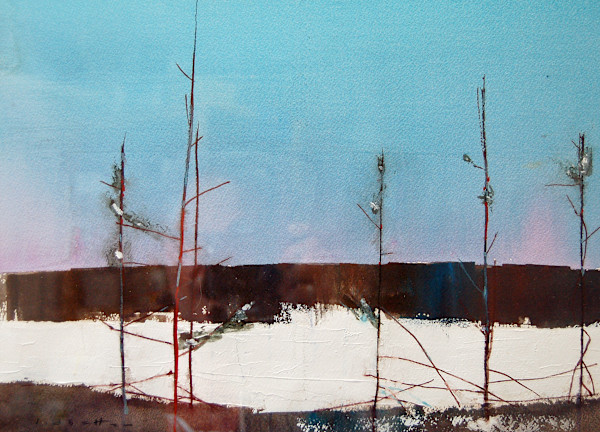 Bare Trees by David Lidbetter Fine Art, Image 1.