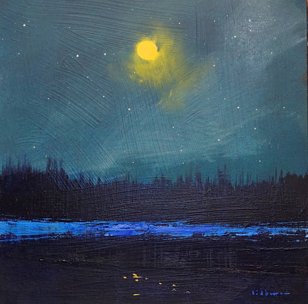 Blue Night by David Lidbetter Fine Art, Image 1.