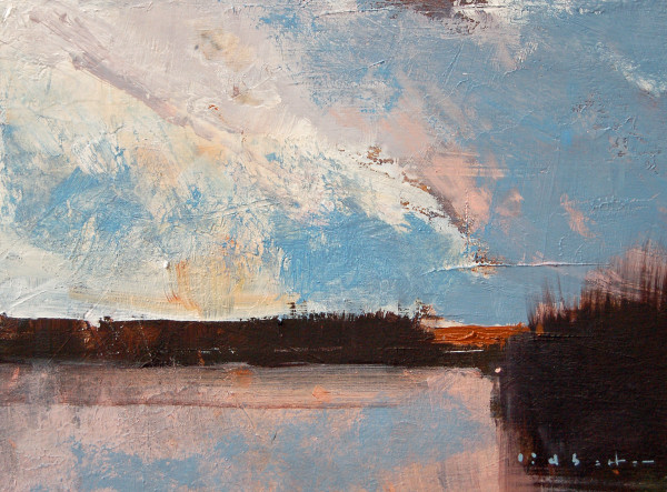 Cloud Over The Lake by David Lidbetter Fine Art, Image 1.