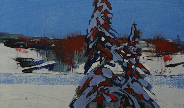 Cobalt Lake by David Lidbetter Fine Art