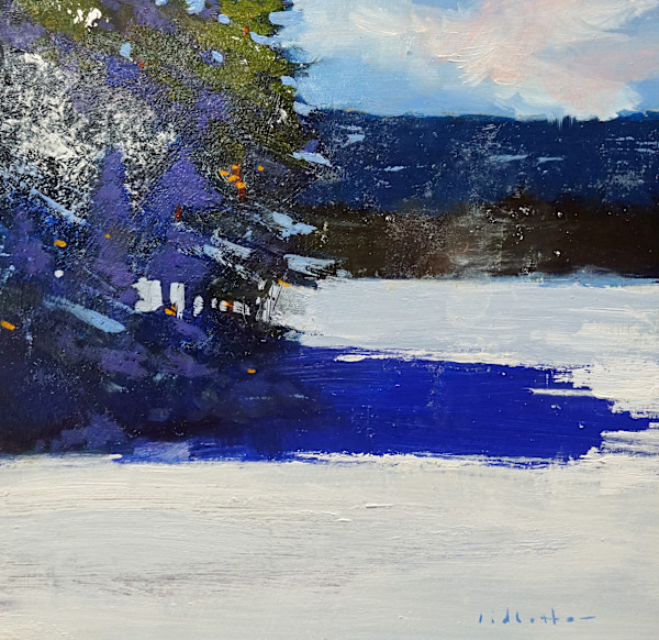 Indigo Winter by David Lidbetter Fine Art, Image 1.