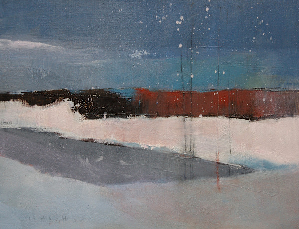Light Snow Falling by David Lidbetter Fine Art, Image 2.