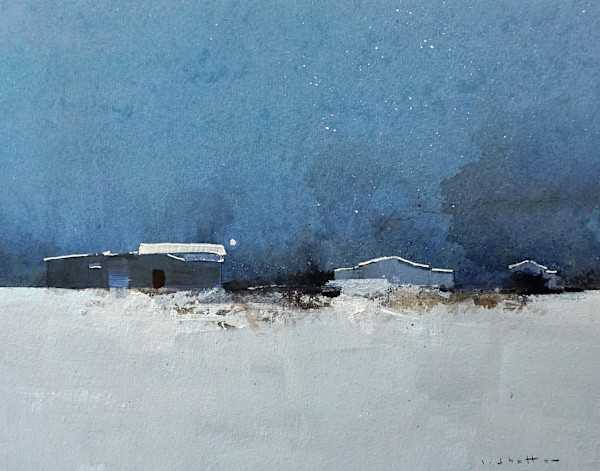 Midnight Moon by David Lidbetter Fine Art, Image 1.