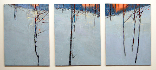 Night View Triptych by David Lidbetter Fine Art, Image 1.