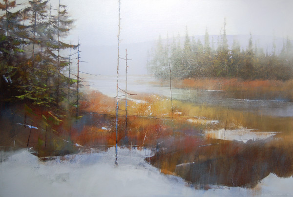 November Mist by David Lidbetter Fine Art