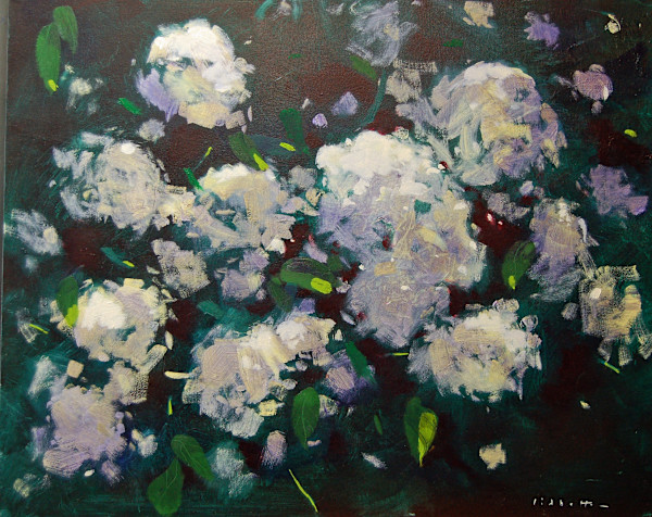 Hydrangeas by David Lidbetter Fine Art