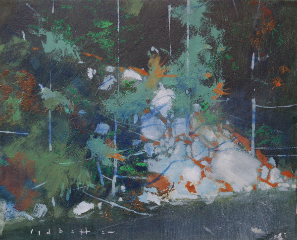 Rocky Shore by David Lidbetter Fine Art, Image 1.