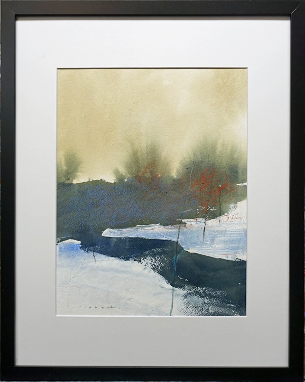 Silent Woods Silent Brook by David Lidbetter Fine Art