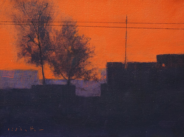 Hot Summer Night by David Lidbetter Fine Art, Image 1.