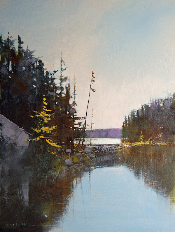 The Narrows At Elspie Lake, Image 1.