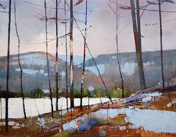 View Of A Hill by David Lidbetter Fine Art, Image 1.
