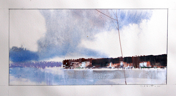 Winter At The Lake, Image 1.