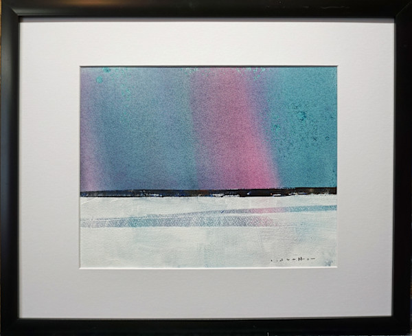 Winter Aurora by David Lidbetter Fine Art