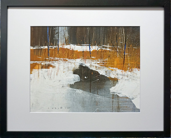Winter Creek by David Lidbetter Fine Art