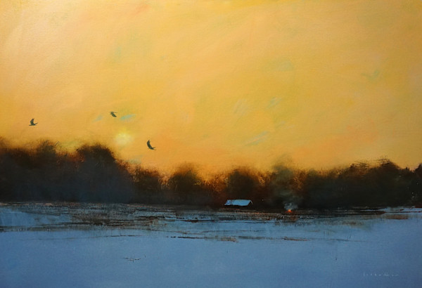 Winter Flight by David Lidbetter Fine Art, Image 1.