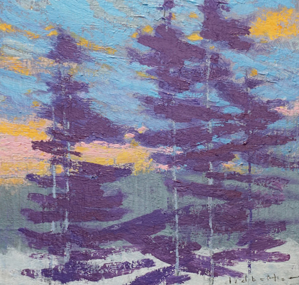Winter Glow by David Lidbetter Fine Art, Image 1.