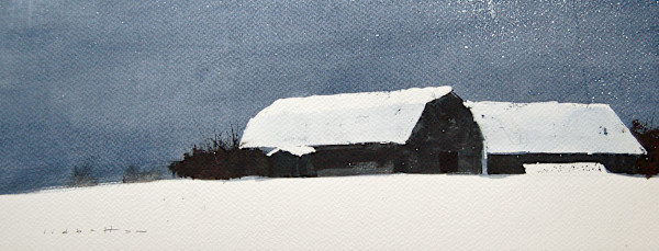 Winter Night by David Lidbetter Fine Art, Image 1.