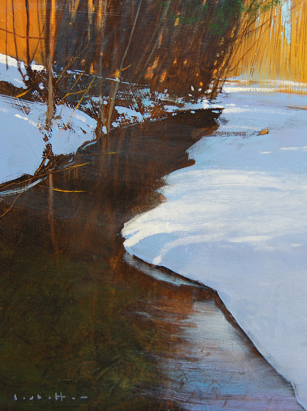 Winter Thaw by David Lidbetter Fine Art, Image 1.