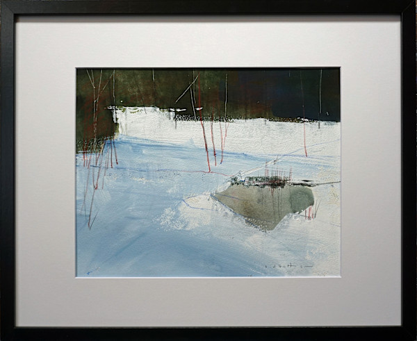 Winters Mirror by David Lidbetter Fine Art