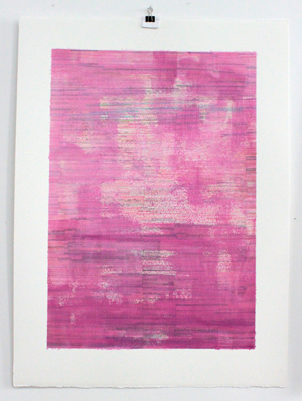 Pink Color Study by Johanna Boccardo