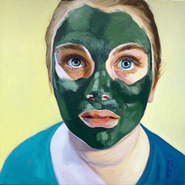 Algae Mask: Those Eyes by Ellen Starr Lyon