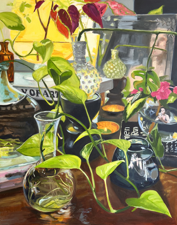 Green Altar III by Ellen Starr Lyon