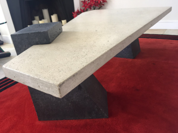 Concrete Table by David Hertz