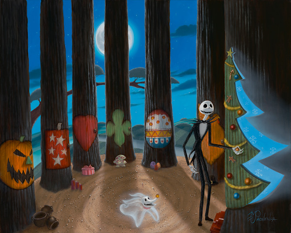 DISNEY Holiday Trees (The Nightmare Before Christmas) by Michael Provenza