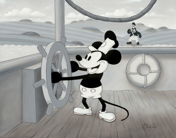 DISNEY The Getaway (Steamboat Willie) by Michael Provenza