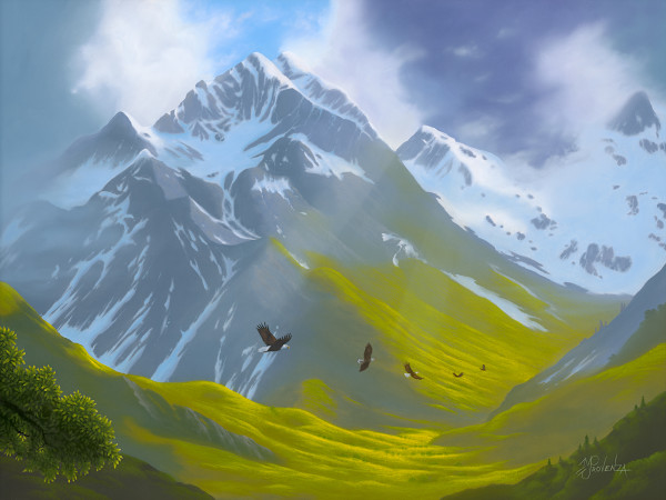 Emerald Valley by Michael Provenza