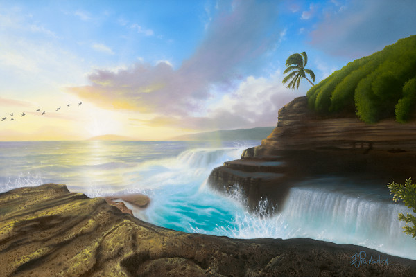 The Lone Palm by Michael Provenza