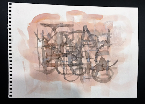 apparitions 20 (pink moon) by Gabe Fonorow, Image 1.