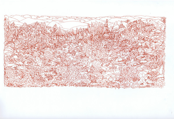brownscape (red) by Lee Conklin, Image 1.